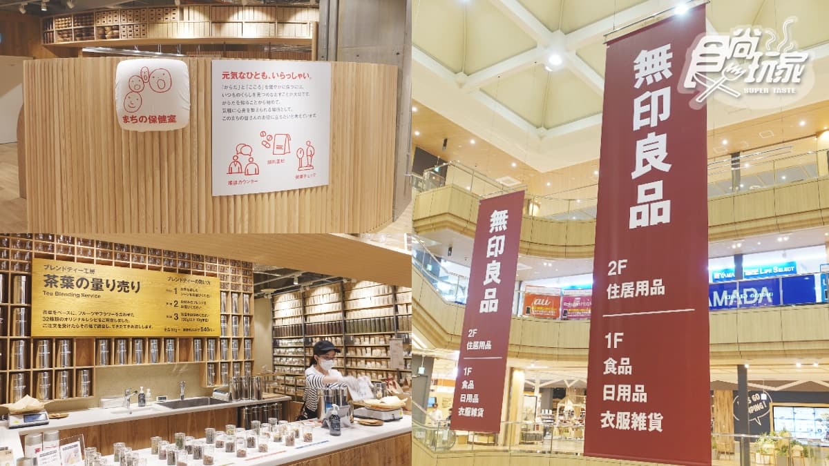 全球最大「無印良品」帶你逛！1800坪雙層空間無印粉買爆，獨家保健室超暖心