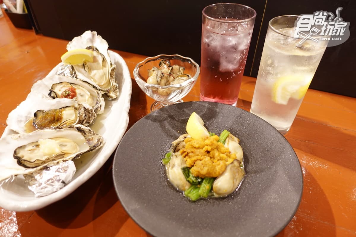 Oyster & Smoked BAR SANGO。（圖片：陳倍玉 攝）
