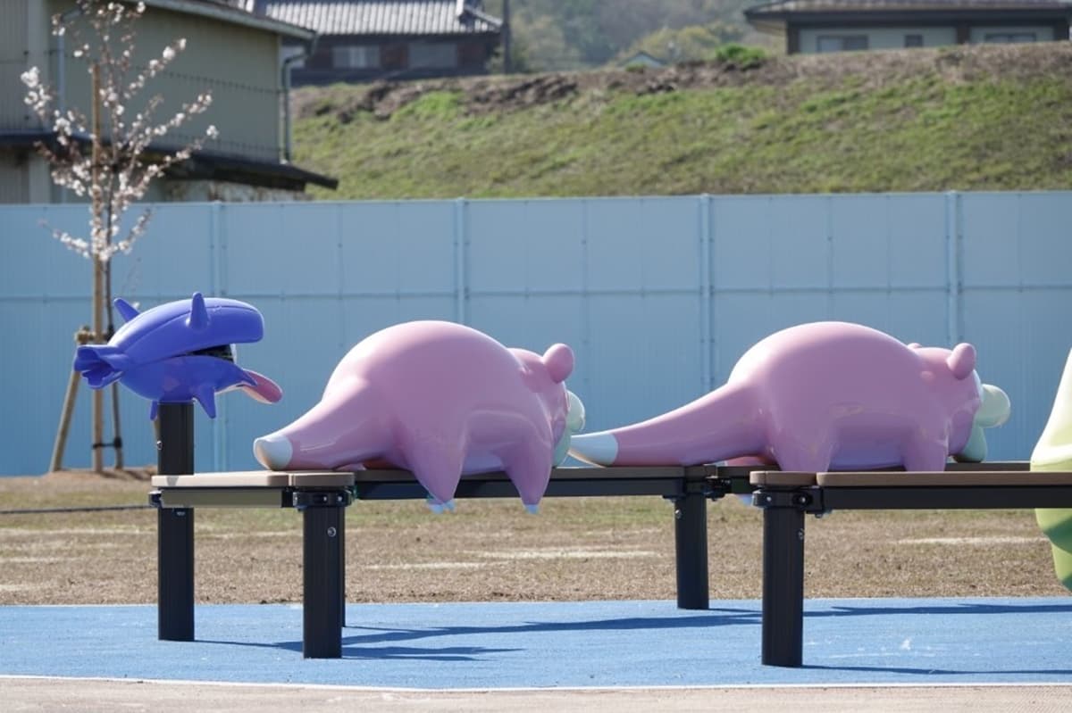免費入園!超萌粉色「呆呆獸公園」新開幕,攀爬區、尾巴溜滑梯好玩又好拍 免費入園!超萌粉色「呆呆獸公園」新開幕,攀爬區、尾巴溜滑梯好玩又好拍