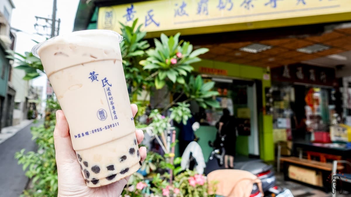 波霸奶茶的茶味濃厚，波霸口感也很軟Ｑ。（圖片來源：丁Dingの吃貨日常）