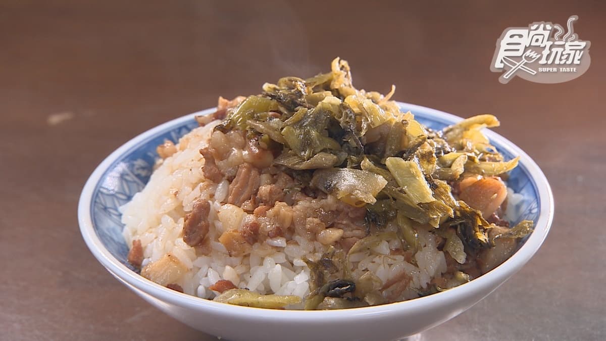 經典小吃「滷肉飯」這裡也吃得到。