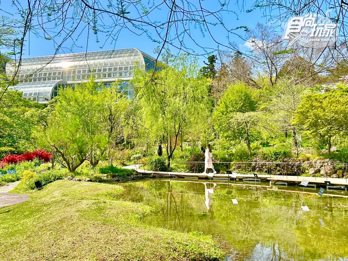 牧野植物園占地6公頃，還有一處巨大溫室。