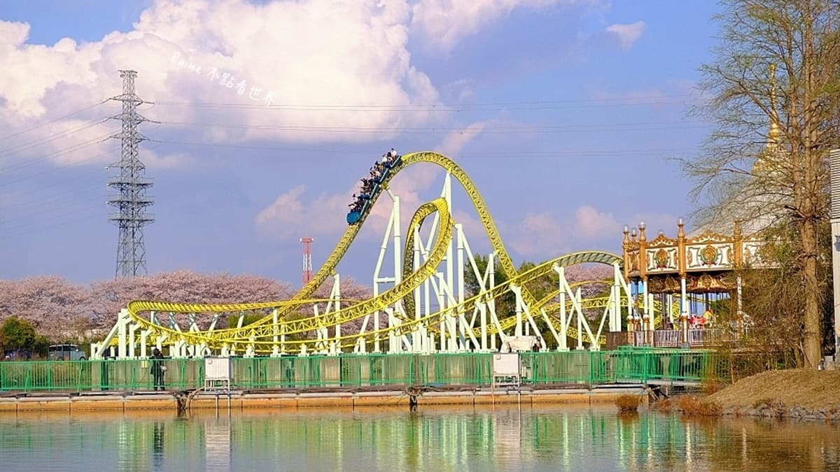 雲霄飛車看起來也超好玩的。（圖片來源：小不點看世界 Paine世界旅遊趣）