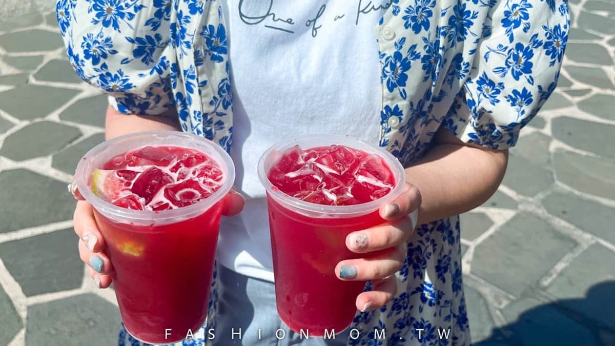 炎熱的澎湖來杯「仙人掌啤酒」超消暑，仙人掌的酸甜味道剛好中和了啤酒的苦澀。（圖片來源：飛炫葡萄媽）