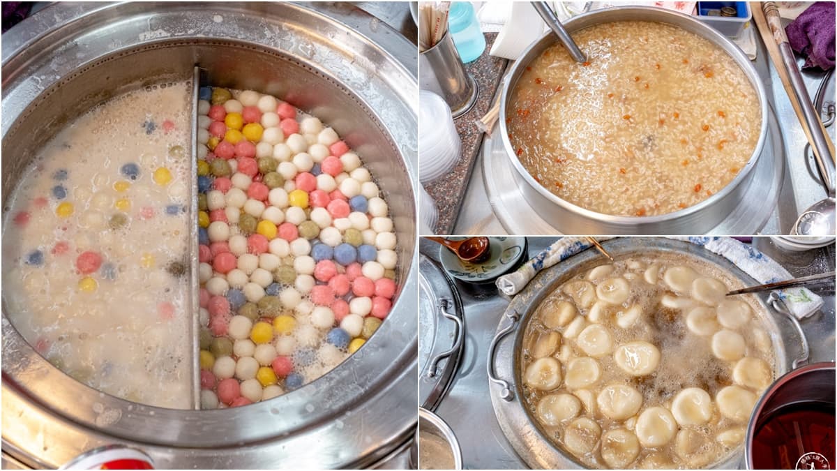 傳承四代古早味！70年「彩色圓仔冰」在地人最愛，白胖胖沾粉燒麻糬每桌必點