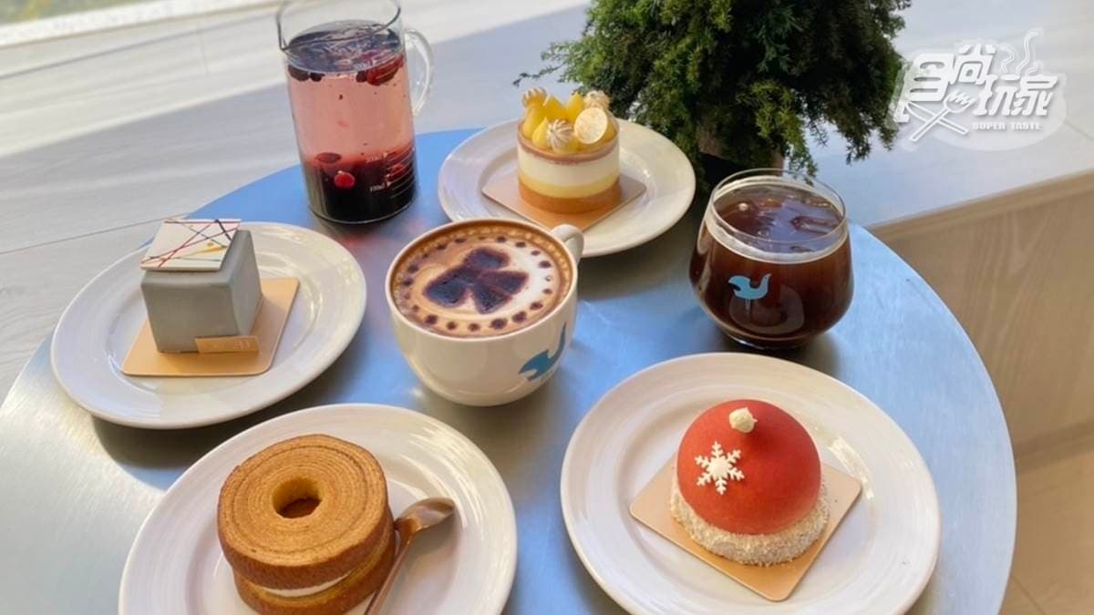 kafeD的飲品、甜點造型很可愛，很適合打卡拍照。