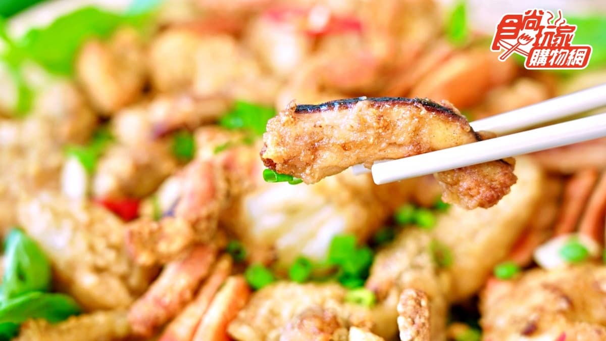 秒殺美食瘋搶！夜市超夯「炸螃蟹＋8cm厚魷魚」一鍵下單，酥脆鹹香口感超欠吃