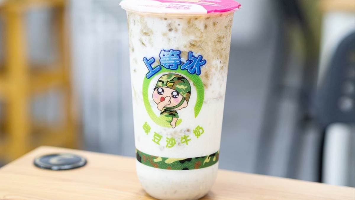 綠豆沙牛奶的濃郁豆香味，搭配鮮奶，十分爽口又清涼。（圖片來源：冠婷生活趣）