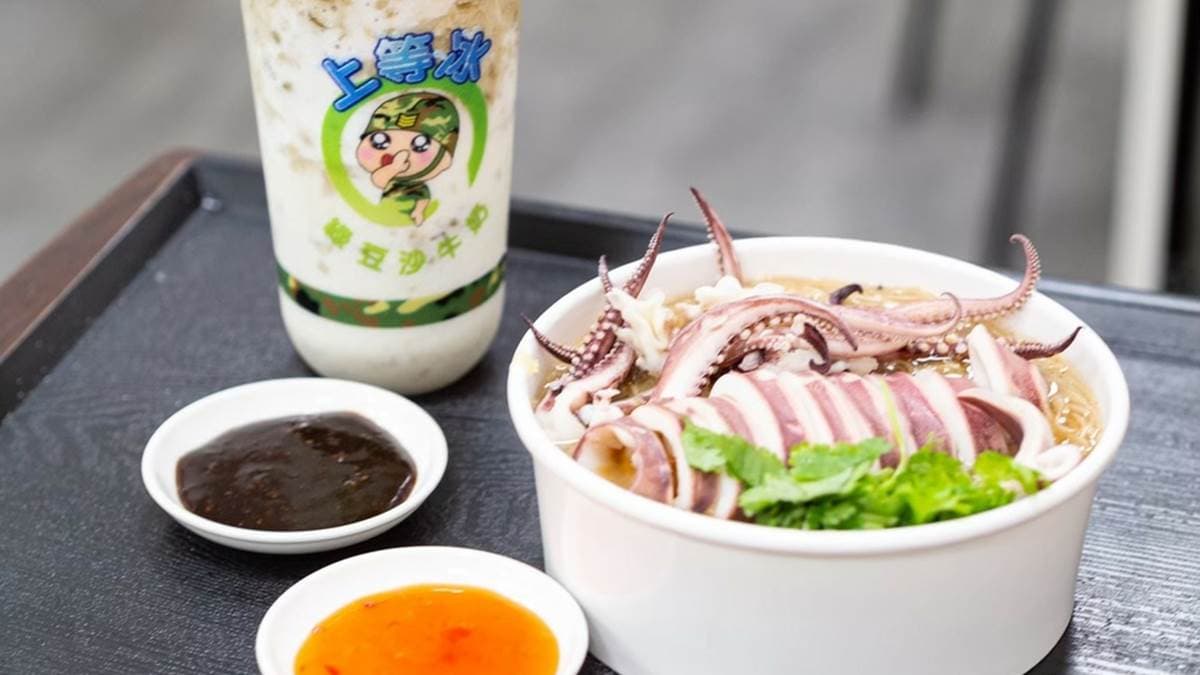 餐點不僅賣綠豆沙，也有販賣熟食。（圖片來源：冠婷生活趣）