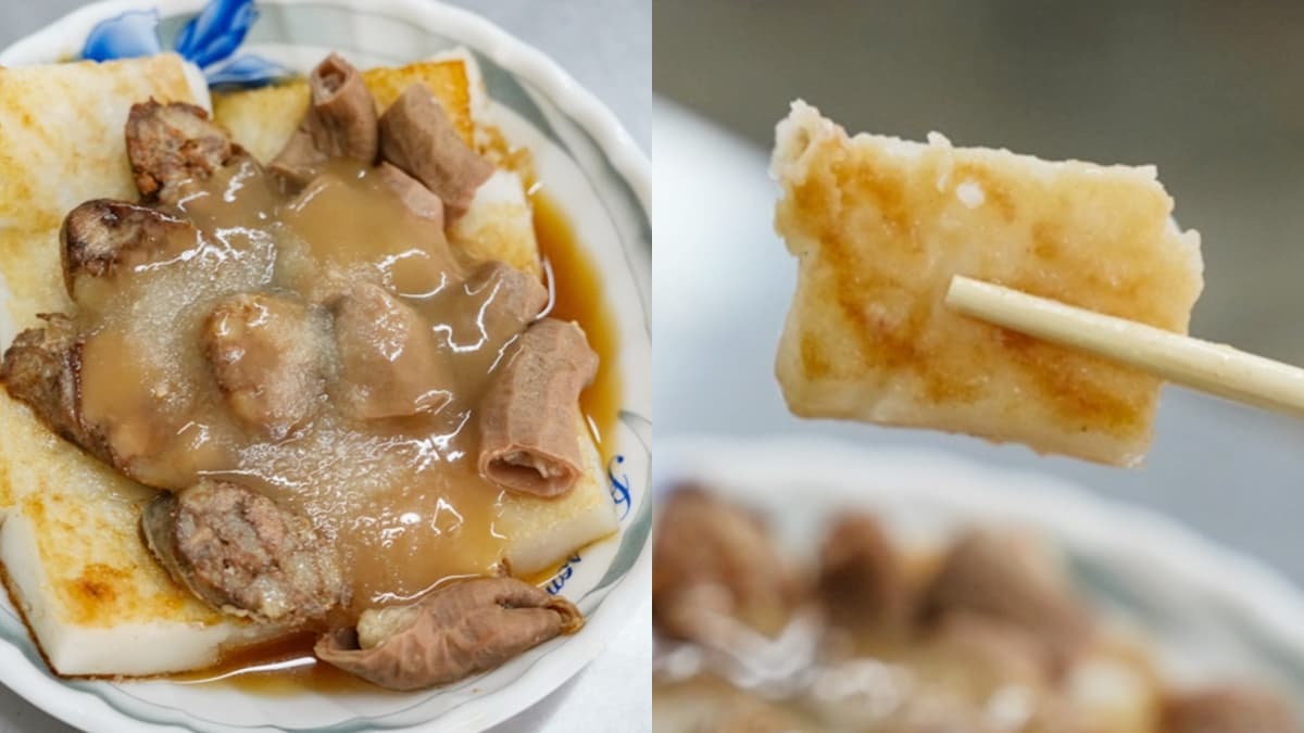 北港在地人激推早餐！「鐵板煎粿搭香腸」別處吃不到，20元佛系綜合湯也必點