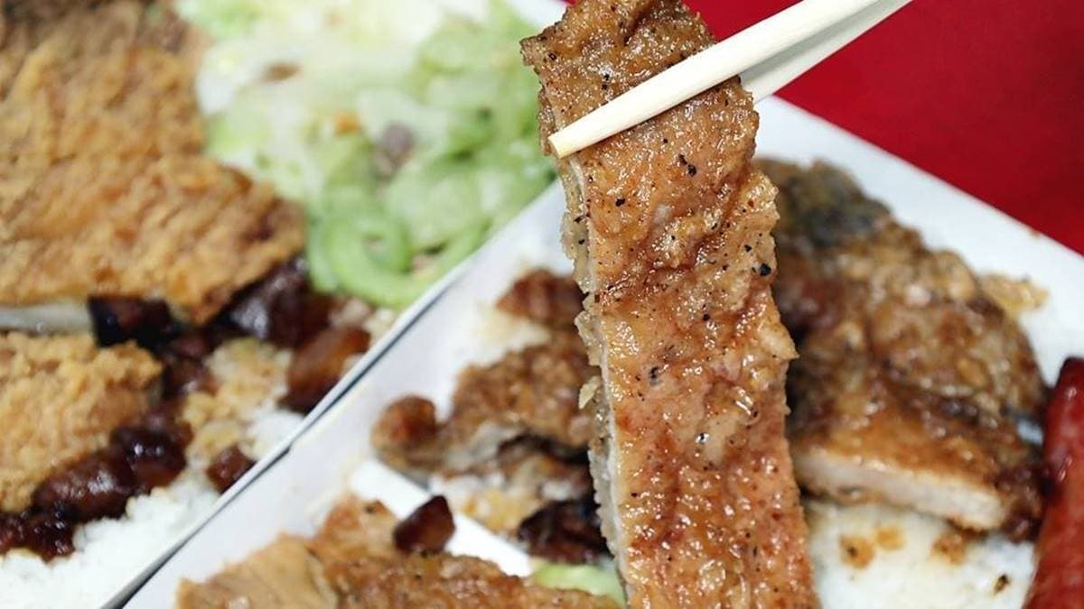排骨吃起來很嫩，不會太柴，在口中仍有多汁的滋味。（圖片來源：妮妮女王的美食旅遊親子後花園）