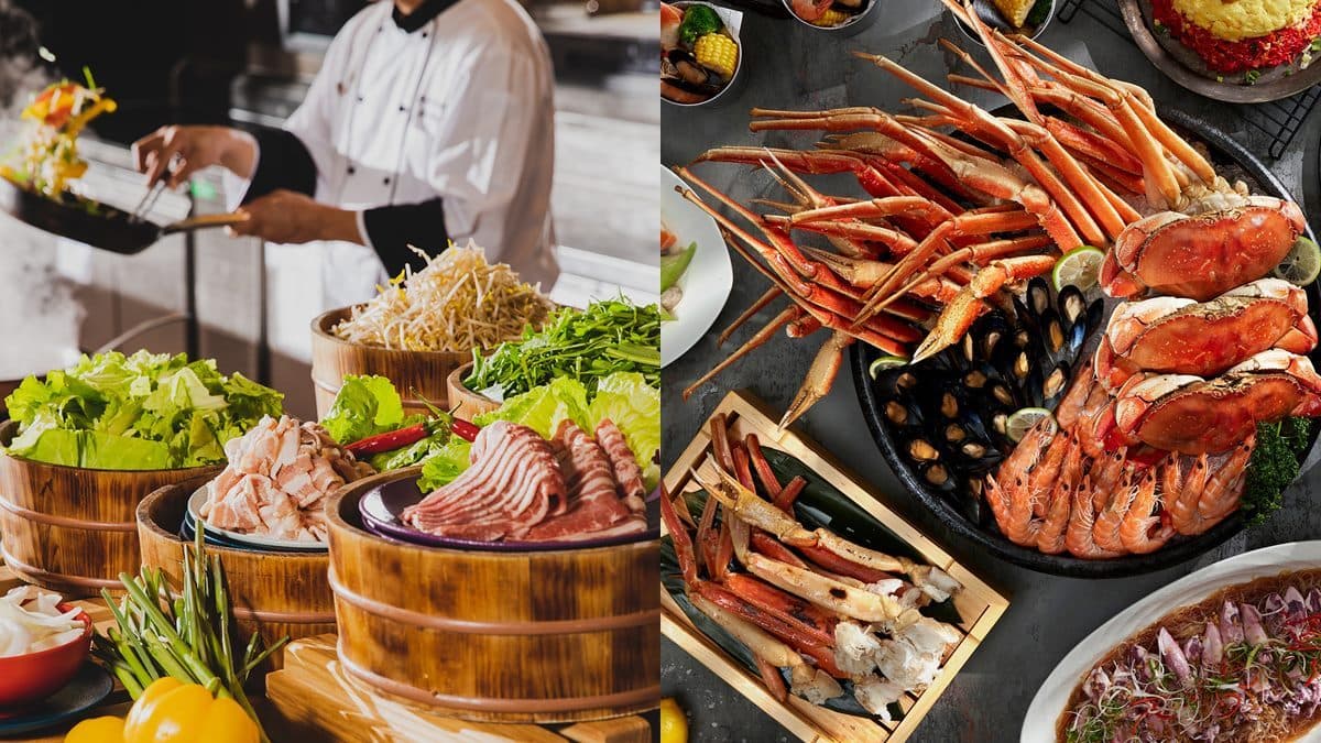 現省最高1290元！２吃到飽超狂好康：Buffet買一送一、松葉蟹海鮮桶無限爽吃