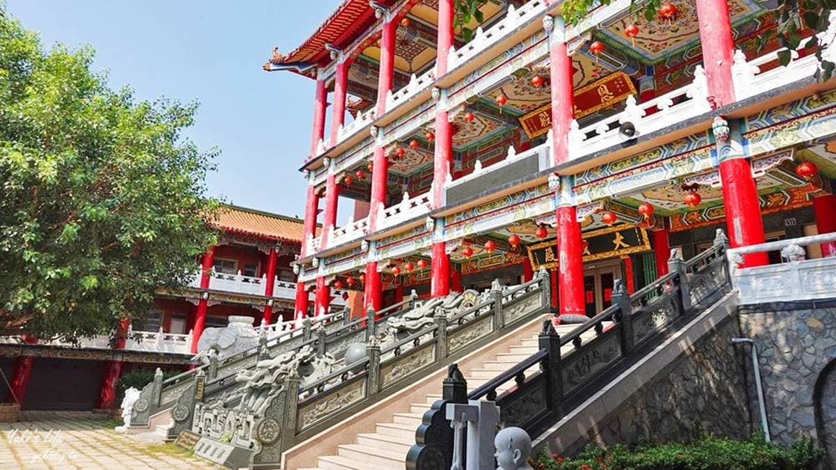 風景區裡的建築和景觀都很美。（圖片來源：YUKI'S LIFE）