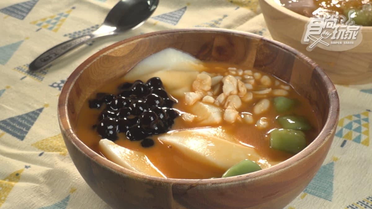 限量「泰奶豆花」甜度剛剛好，不甜不膩。