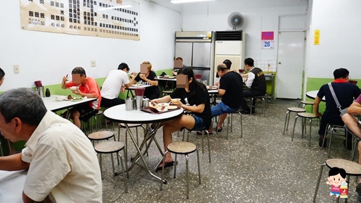 「阿益魯肉飯」從中午開到晚上，不論平假日人潮都頗多。（圖片來源：PEKOのSimple Life）