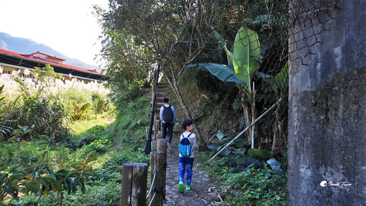 步道有許多登山口，這天我們是從自來水公司登山口進入。（圖片來源：Sweet Tina樂在生活分享）