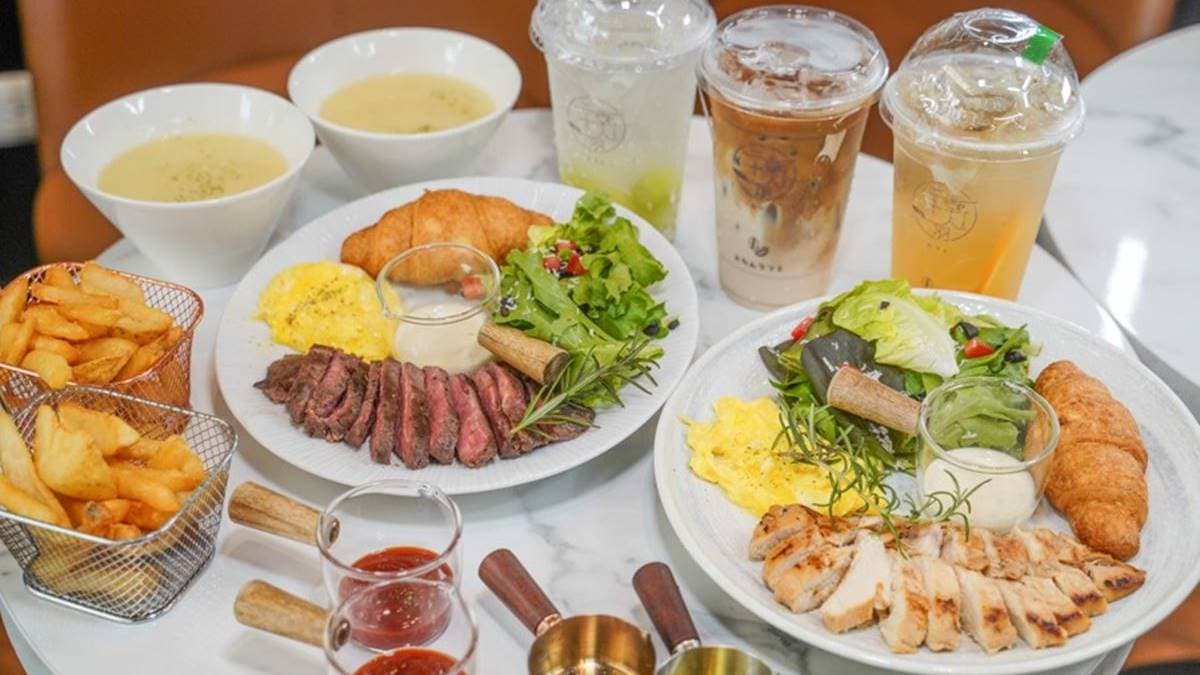 不吃甜食也可以享用主廚特製早午餐。（圖片來源：跟著尼力吃喝玩樂）