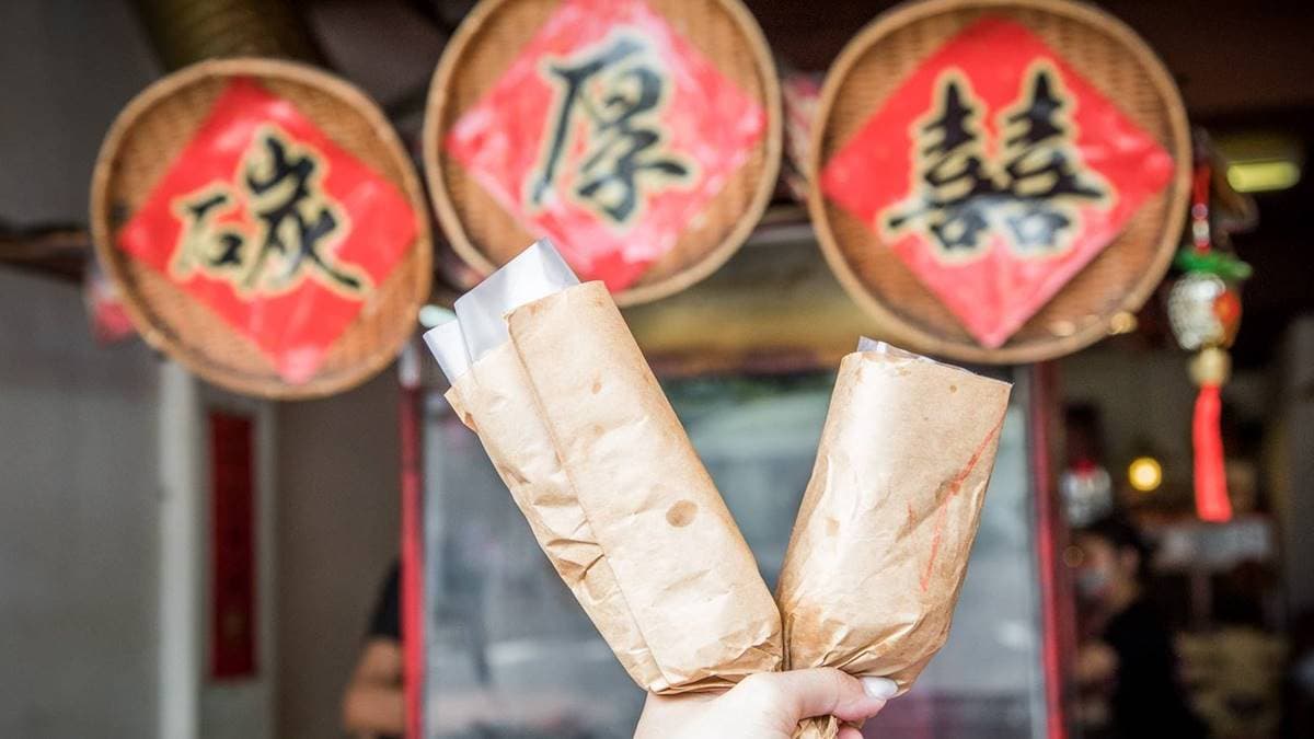 貼心的包裝設計，不沾手就能輕鬆享用。（圖片來源：大手牽小手玩樂趣）
