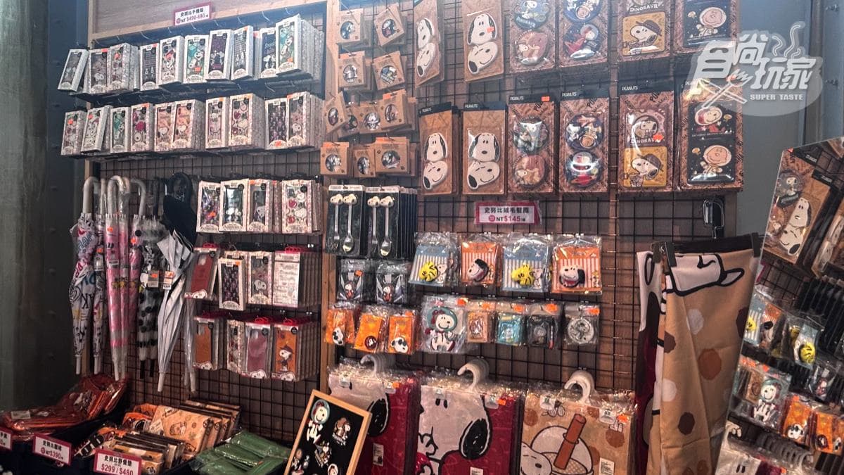 巨萌SNOOPY、查理布朗免費拍爆！「史努比快閃店」插旗高雄，百款周邊也要買