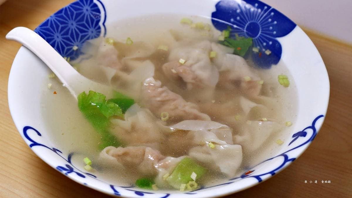 餛飩內餡吃起來很夠味，調味適當而不掩蓋鮮肉甜味。（圖片來源：敦小蓮の食旅錄）