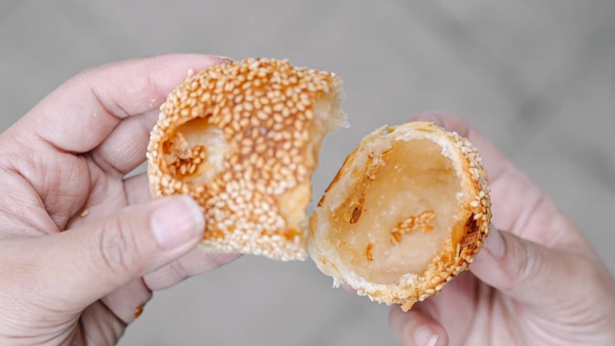 「糖心酥餅」每一口都可以咬到甜滋滋的糖霜感，餅皮也很薄脆。（圖片來源：女子的休假計劃）