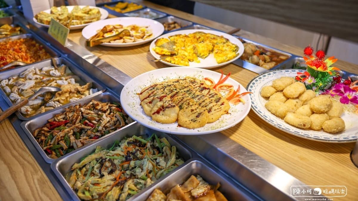 雖然都是蔬食，但菜色變化相當多樣不無聊。（圖片來源：陳小可的吃喝玩樂）