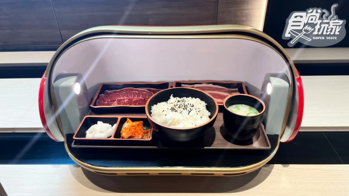 【新開店】199元起吃爆燒肉套餐！全新「肉執事」１人開烤，超萌列車送上桌