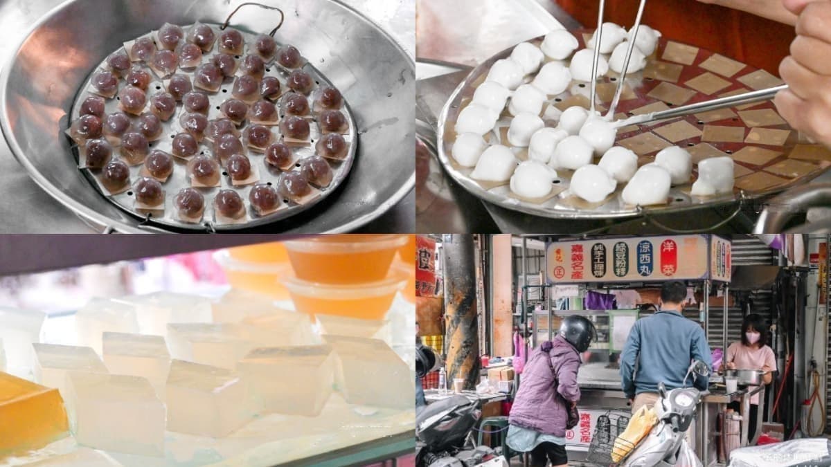 每片５元消暑開吃！傳承三代「綠豆粉粿」藏百年市場，軟Ｑ手工涼西丸也必買