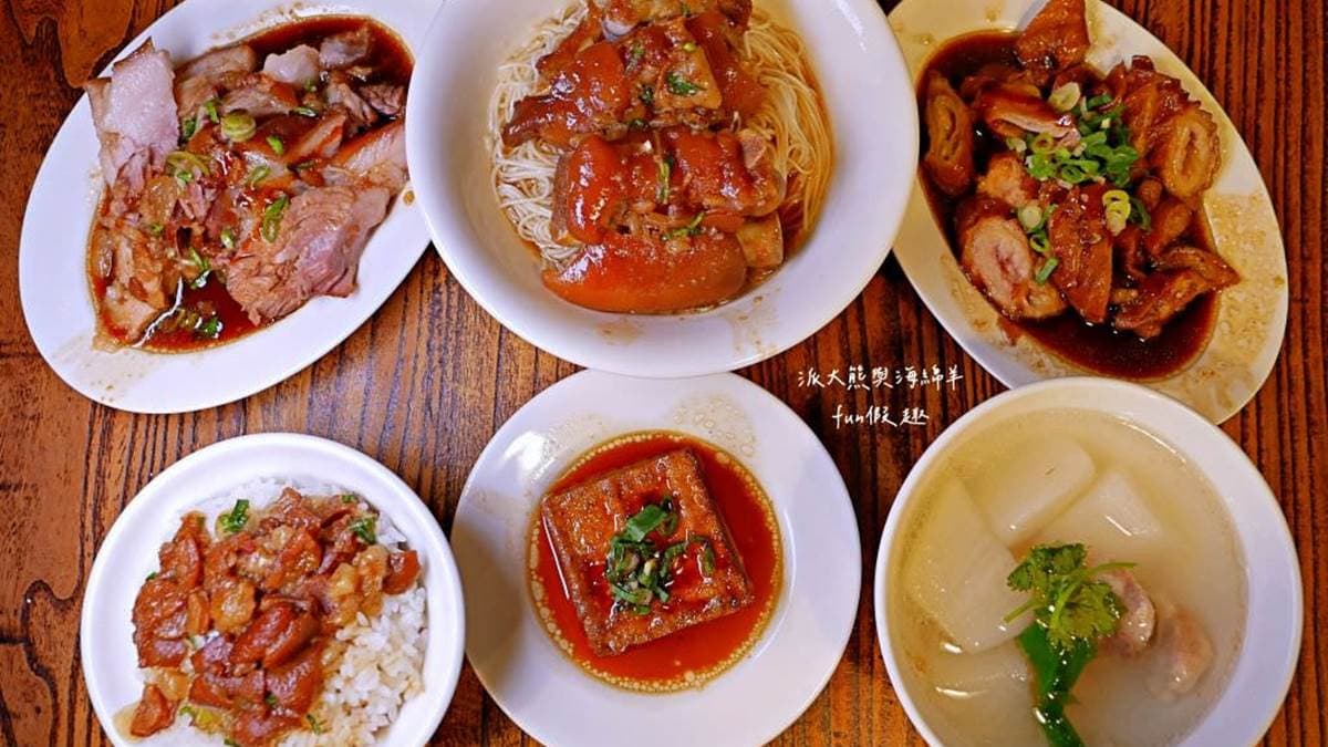 餐點全上菜後擺好擺滿，看起來超豐盛。（圖片來源：派大熊與海綿羊fun假趣）