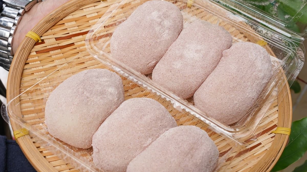 「芋頭麻糬」是最受歡迎的，滿多客人都專程過來帶這款。（圖片來源：美食好芃友）