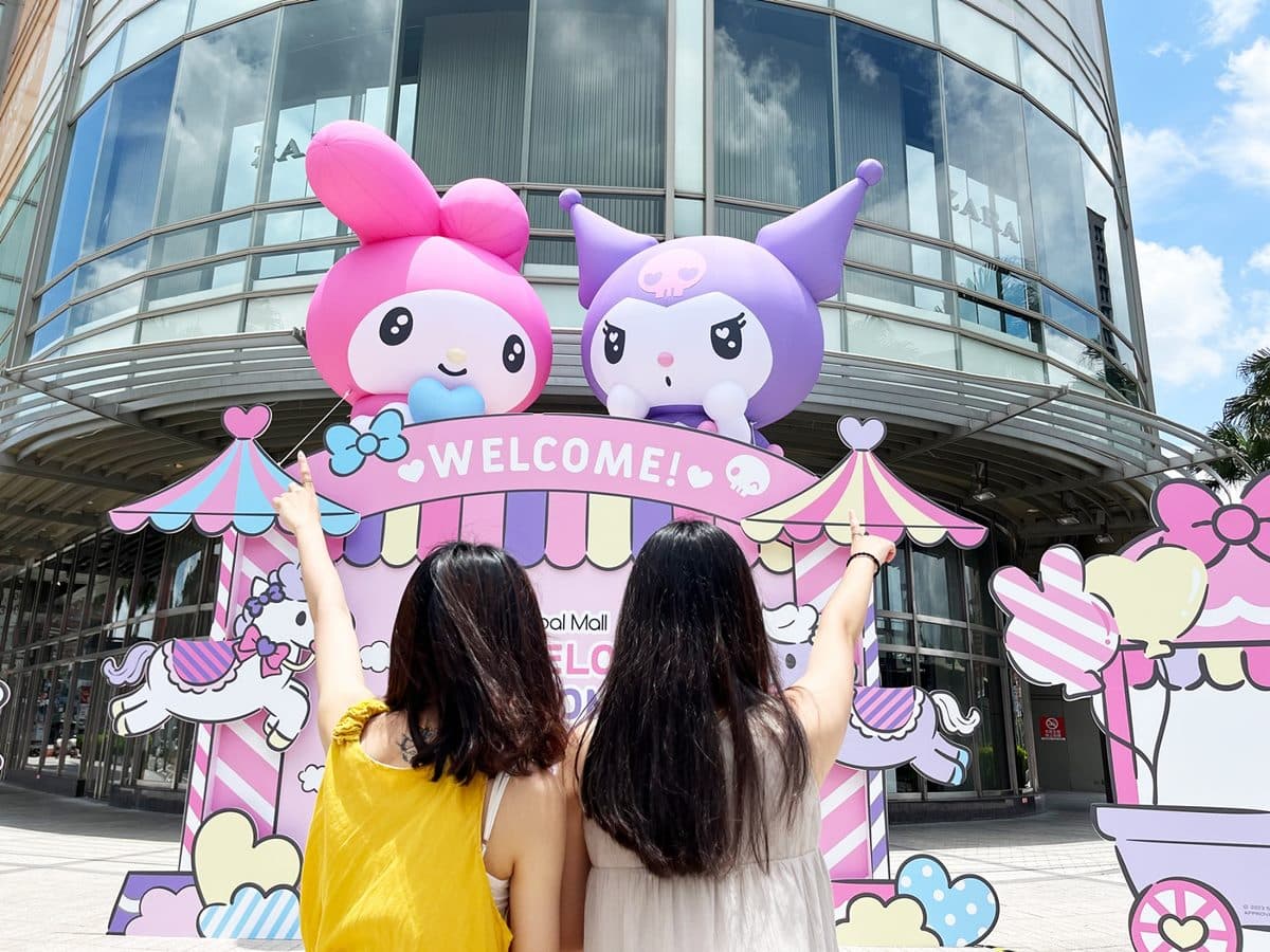 全台首創「三麗鷗樂園」免費逛！美樂蒂旋轉木馬、酷洛米摩天輪６大設施可拍