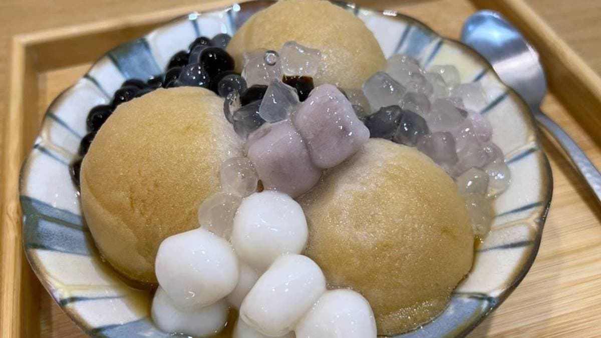 「甘蔗４號」有芋圓、珍珠、寒天和湯圓，咀嚼控口感必點！（圖片來源：陳小可的吃喝玩樂）