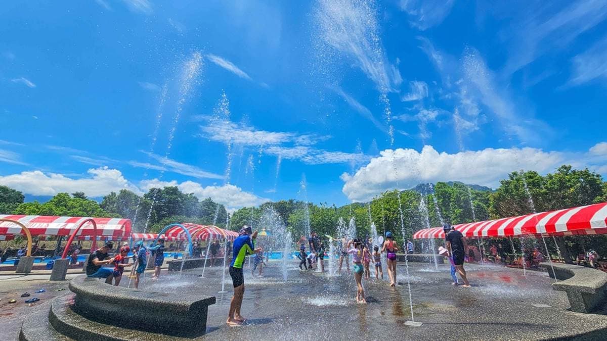 「大噴泉」有固定時間噴水，不是全時段都有噴。（圖片來源：剎有其食）