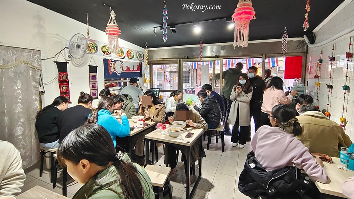 店裡生意非常好，每到用餐時間經常一位難求。（圖片來源：PEKO の Simple Life）