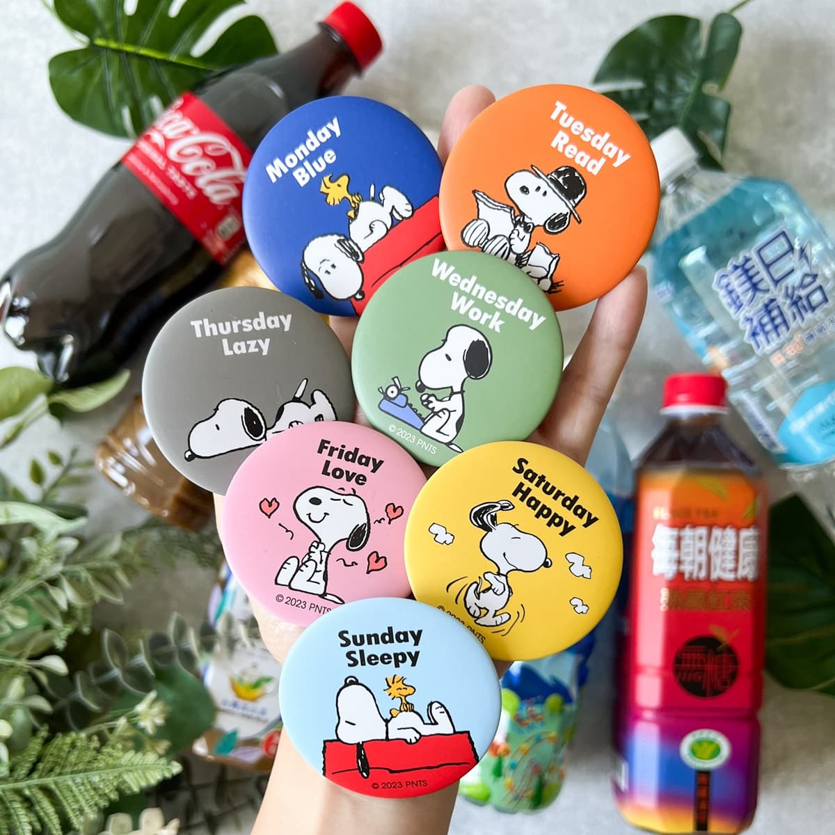 7-11飲料抽抽樂任２件０元起！加10元送SNOOPY磁鐵，再收卡娜赫拉茶具、咖波袋