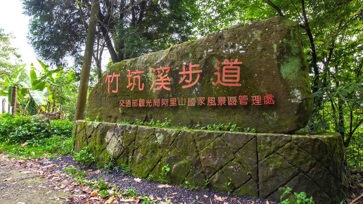「竹坑溪步道」位於嘉義梅山，總長約3.3 公里。（圖片來源：阿里山風景管理處）