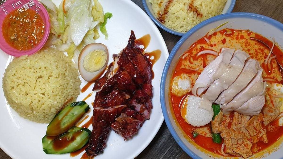 「小檳城食堂」主打星馬異國美食，地點位於中和華新街上。（圖片來源：米寶麻幸福滿載）