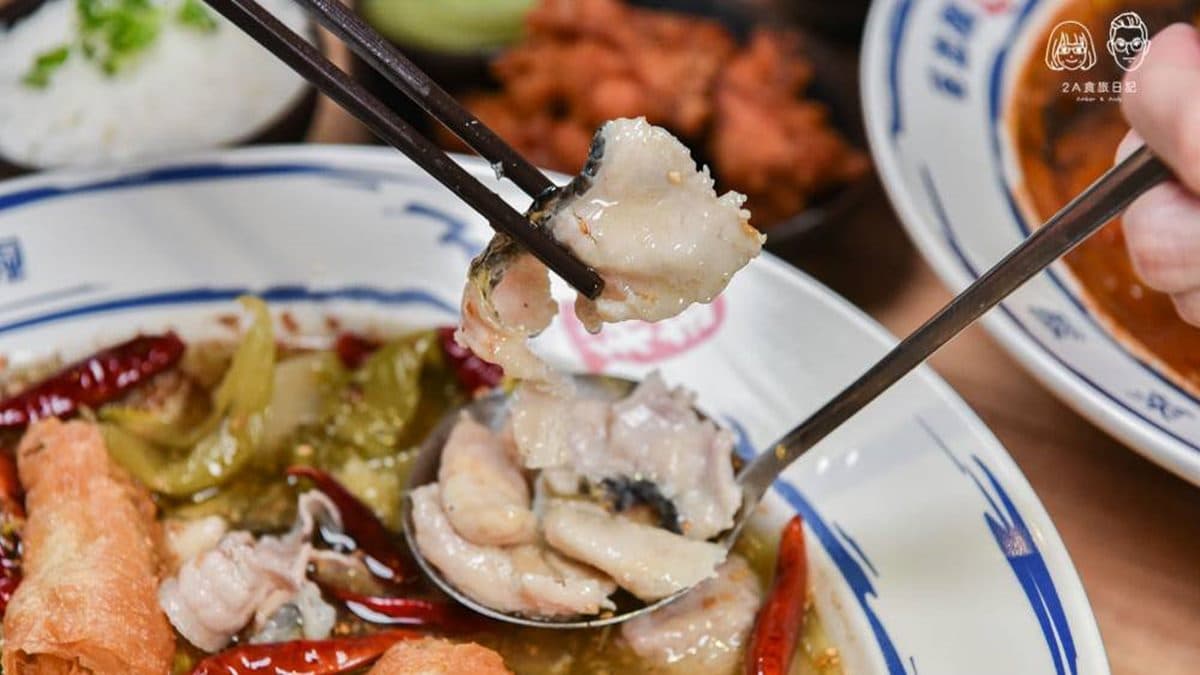 烏鱧魚片滑嫩可口很有彈性，完全沒有魚腥味，１碗的分量不少。（圖片來源：2A食旅日記）