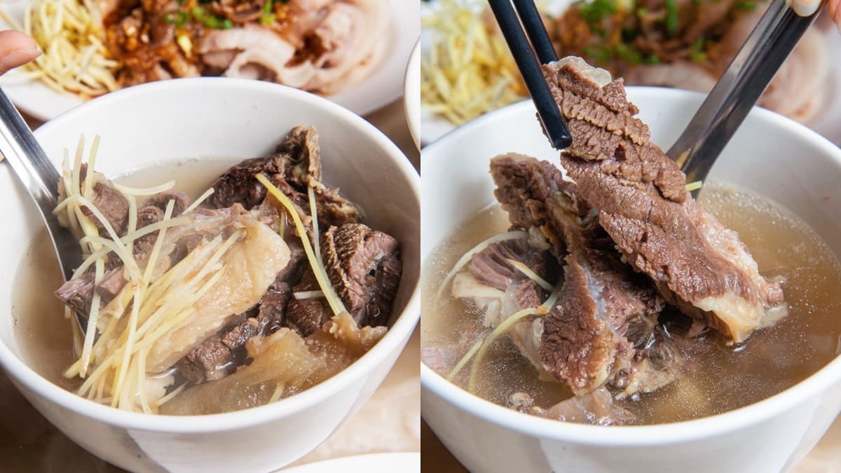 白飯免費吃到飽！「牛肉湯加蛋」老饕激推超銷魂，「爆量牛雜湯」肉比還湯多