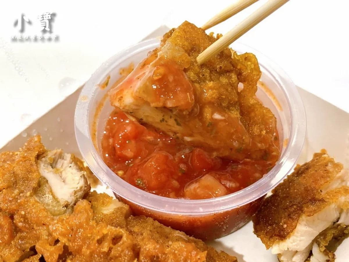 逢甲夜市必吃美食推薦｜小寶泡菜醬料雞排