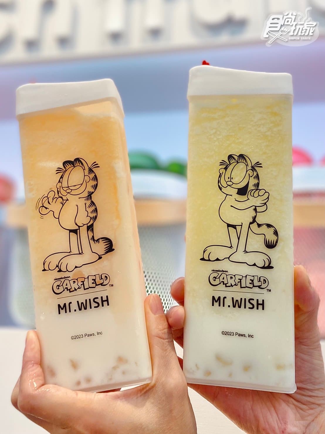【食尚獨家優惠】全台首個「加菲貓手搖飲」！Mr.Wish買一送一＋送加菲貓環保罐（中獎公布）
