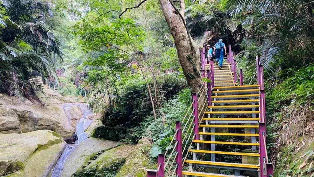 幽情谷步道沿溪水而築，走在其中十分清涼。（圖片來源：森の野餐女王）