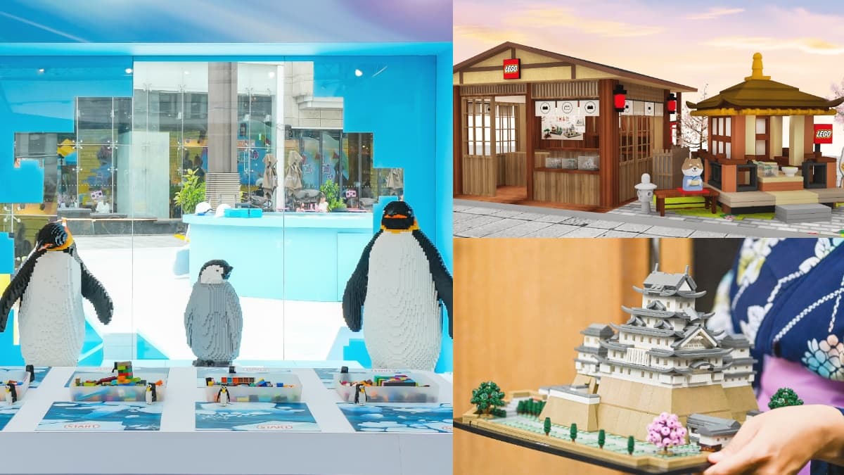 20萬顆積木「樂高世界」免費玩！連11天再衝中山站「樂高日本祭」快閃店拍爆