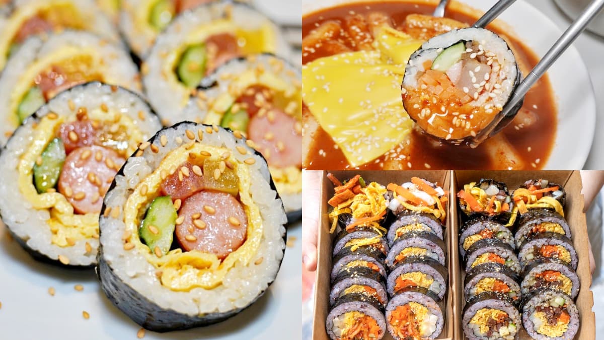 夏日消暑開吃！雙北８家道地「韓式飯捲」：韓國歐爸開店、超夯連鎖插旗東區