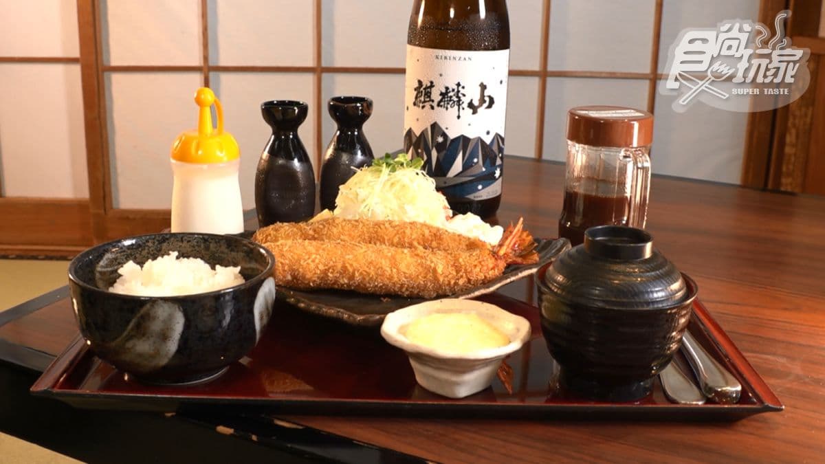 原味豬排外層超酥脆，肉香很足，豬油味也愈嚼愈濃。