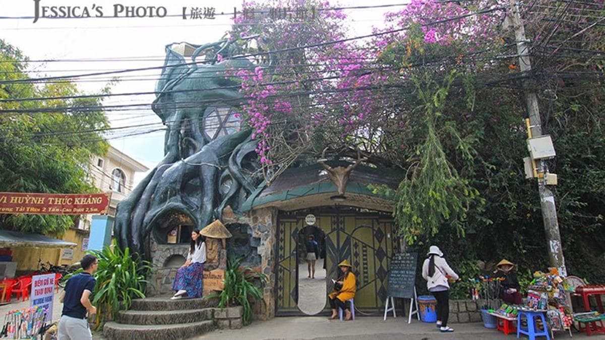 「瘋狂屋」位在越南大叻，曾被選為世界十大奇怪建築之一。（圖片來源：旅遊上癮鴉片館）
