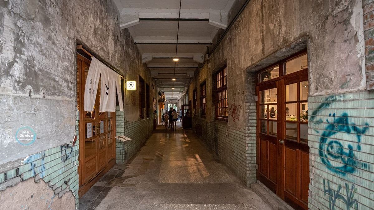 園區裡也有許多店家進駐，很適合來散步放鬆。（圖片來源：潔妮食旅生活）