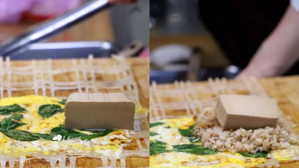 蛋餅界的Burberry!全台唯一「格紋蛋餅」藏在這,雙蛋還包紅蔥油飯鹹香唰嘴 蛋餅界的Burberry!全台唯一「格紋蛋餅」藏在這,雙蛋還包紅蔥油飯鹹香唰嘴