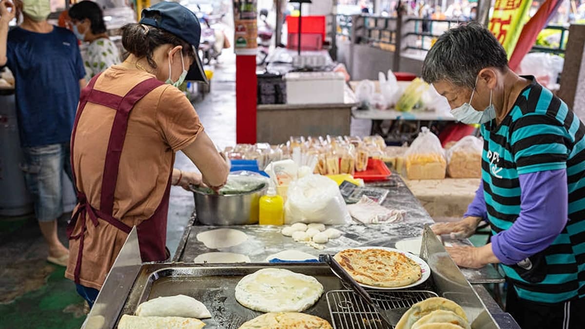 「馬家手工美食坊」是市場內的平價早餐店，至今已經開了30年。（圖片來源：虎麗笑嗨嗨）
