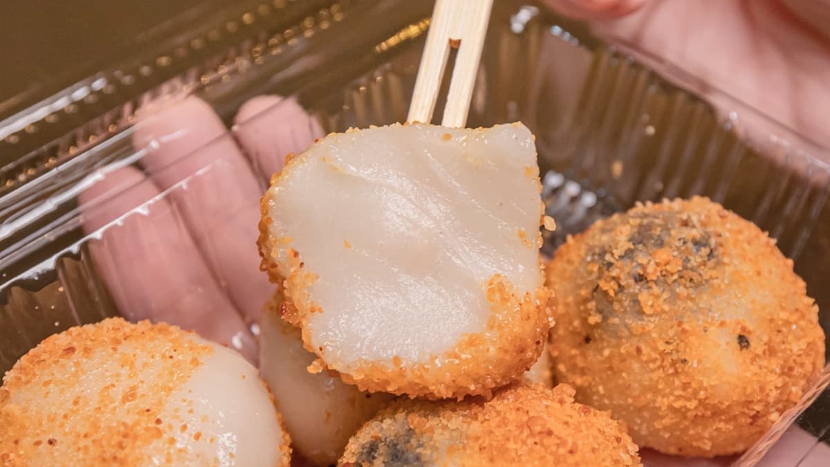 花生口味吃起來口感軟嫩香Ｑ，完全不會黏牙。（圖片來源：柚香魚子醬的蹦蹦跳跳）